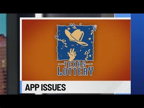Texas Lottery app temporarily offline due to technical issues